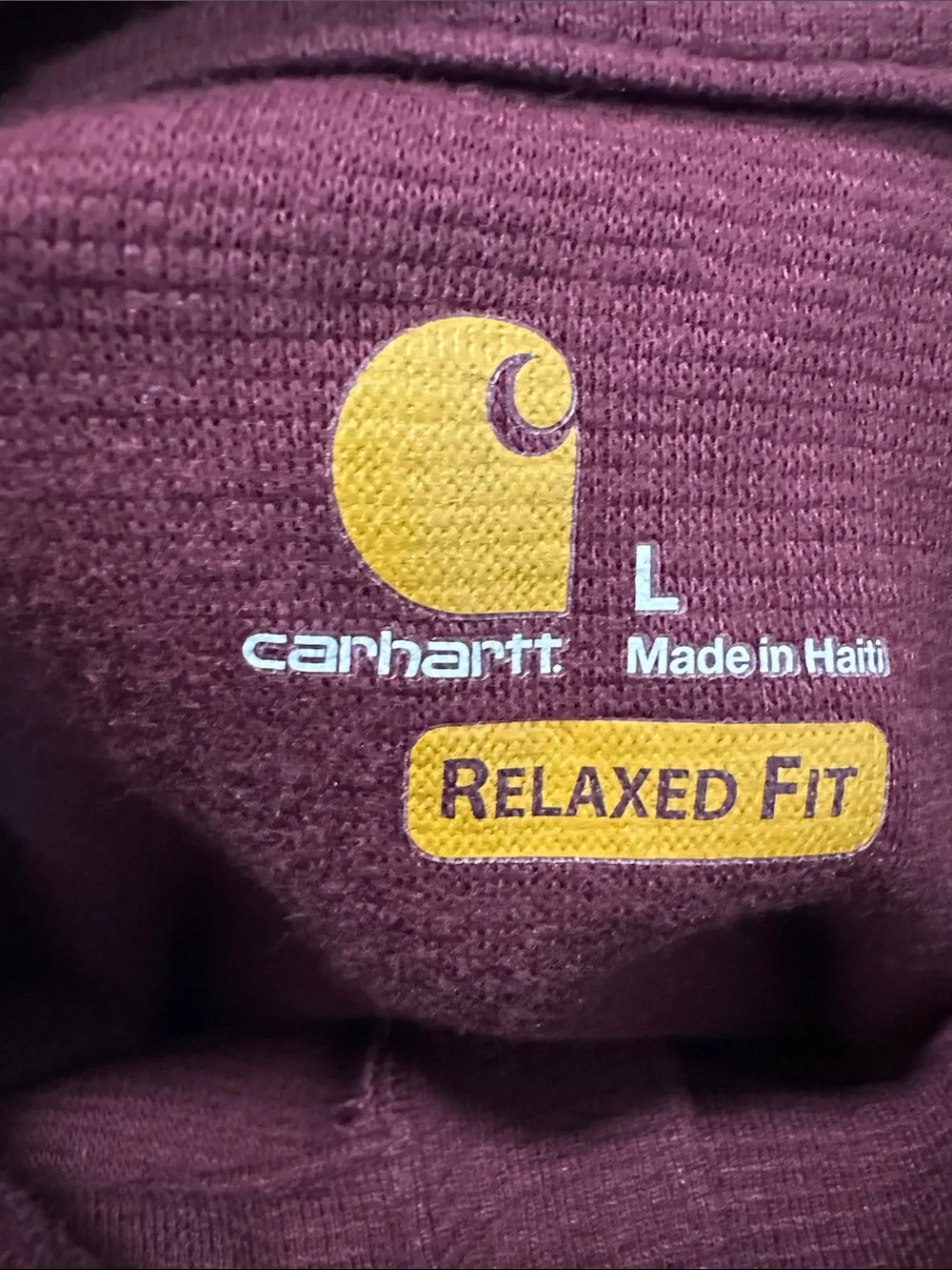 🥕 Carhartt 1/4 Zip Pullover